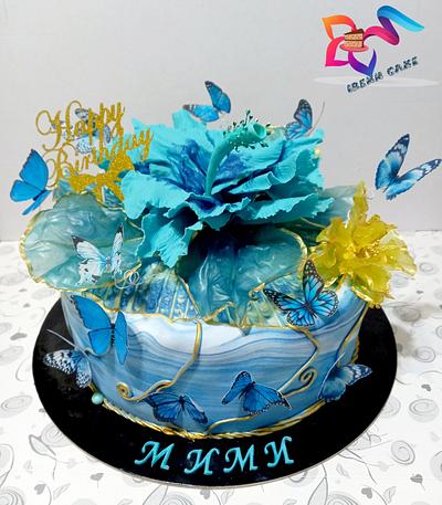  blue fantasy - Cake by Ire