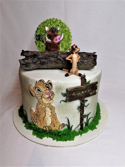 The Lion King - Simba 🐾 - Cake by Daphne