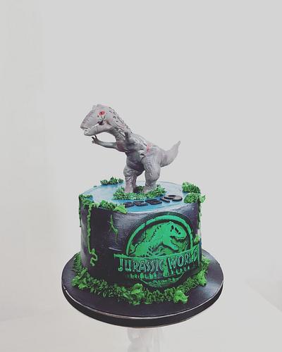 Indominus Rex - Cake by DomiCakesArt