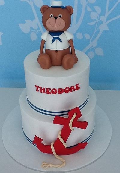 Mr Sailor Bear - Cake by Decorative Sweets