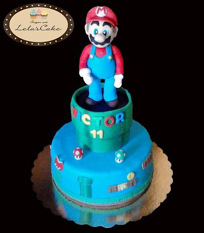 super Mario Bros  - Cake by Daniela Morganti (Lela's Cake)