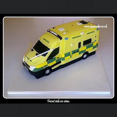 Ambulance cake - Cake by Kays Cakes