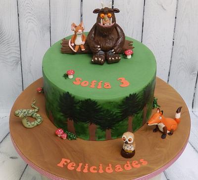 Gruffalo birthday cake - Cake by Rachel Roberts