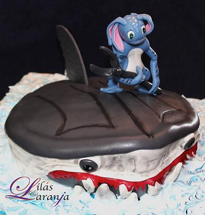 Fizz & Shark - League of Legends - Cake by Lilas e Laranja (by Teresa de Gruyter)