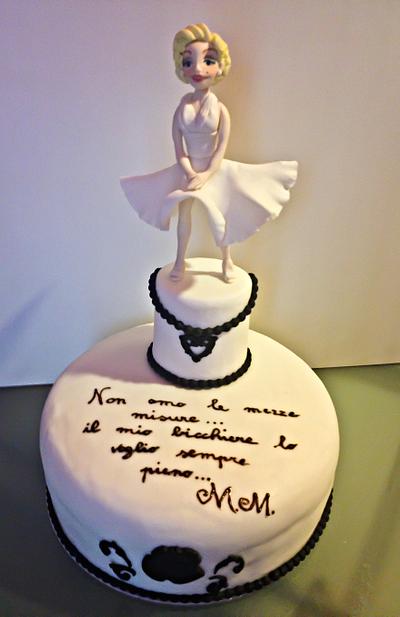 Marilyn Monroe - Cake by danida