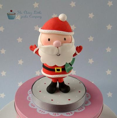 Father Christmas Cake Topper - Cake by Amanda’s Little Cake Boutique