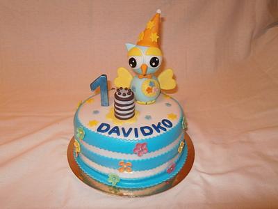 Cake owl. - Cake by Jannette