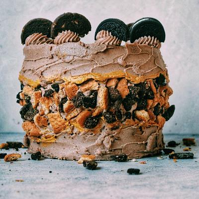 Fault line cake  - Cake by onceuponacake3