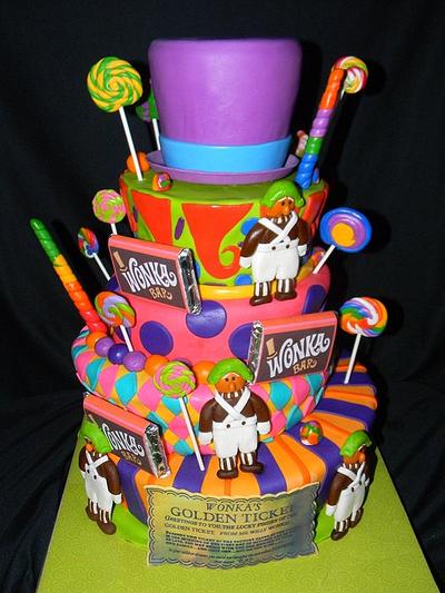 Willy Wonka cake! - Cake by Traci