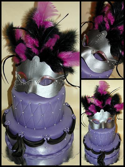 Masquerade Ball - Cake by Cakeland by Anita Venczel