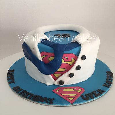 Superman cake - Cake by Vanilla bean cakes Cyprus