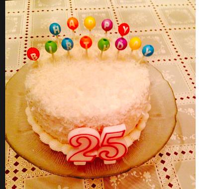  Coconut Birthday Cake - Cake by Julia 