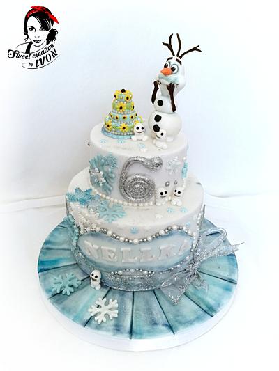 Frozen/Olaf - Cake by Ivon