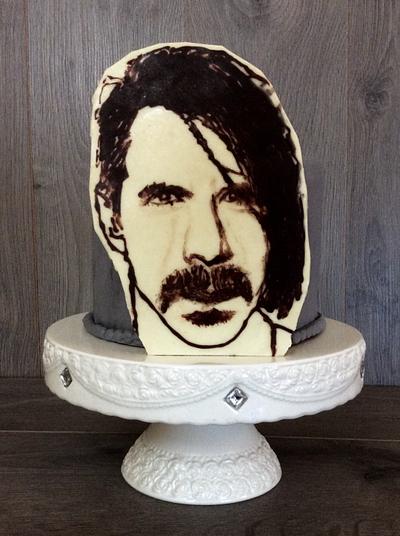 Anthony's Kiedis portrait cake - Cake by Dora Th.