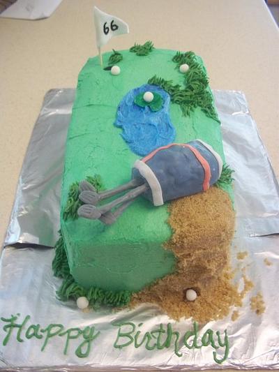 Golf Cake - Cake by cakes by khandra