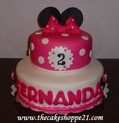 Minnie Mouse cake - Cake by THE CAKE SHOPPE