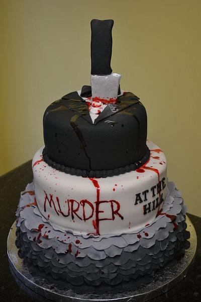 Murder Mystery cake  - Cake by Cakesbylala