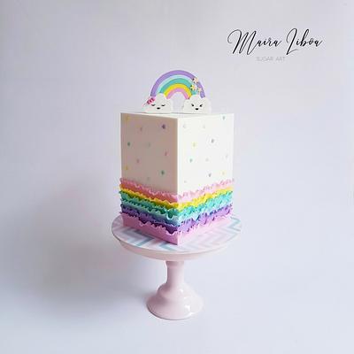 Rainbow - Cake by Maira Liboa