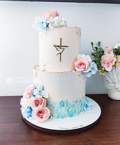 Christening cake - Cake by Vyara Blagoeva 