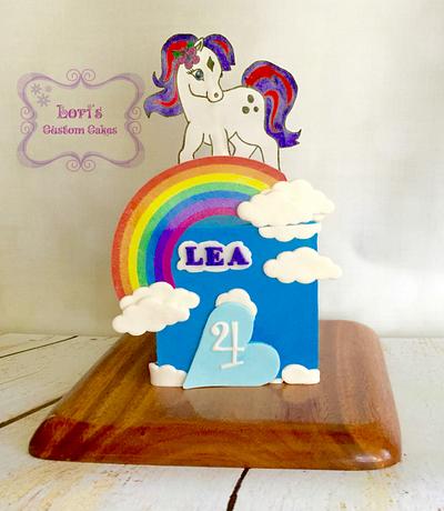 Little Pony  - Cake by Lori Mahoney (Lori's Custom Cakes) 