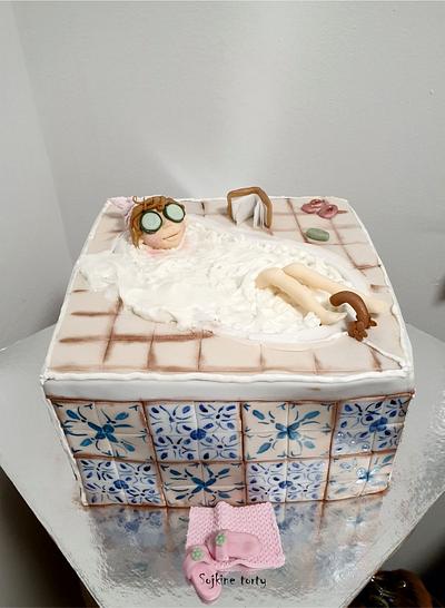 Bath cake:) - Cake by SojkineTorty