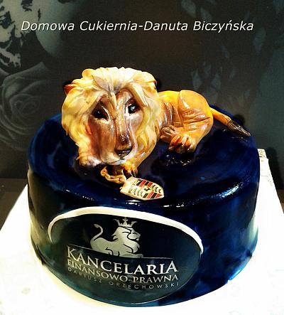 LION - Cake by danadana2