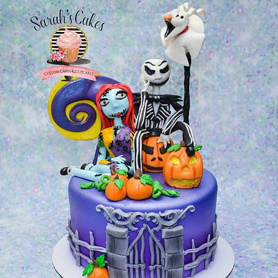 Nightmare before Christmas cake - Cake by Sarah's Cakes