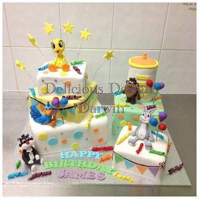 loony tunes cake - Cake by Delicious Designs Darwin