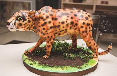 3d gepard cake - Cake by Mariya Gechekova