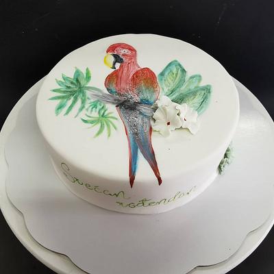 Parrot cake - Cake by Frajla Jovana