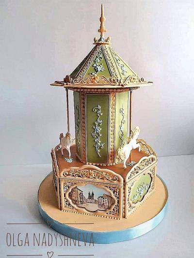 Gingerbread carousel "Prague"  - Cake by Olga Nadyshneva