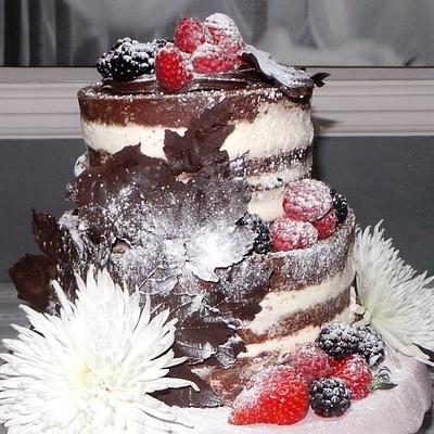 Naked Cake - Cake by Jacqui's Cupcakes & Cakes