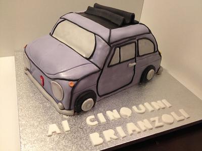 Fiat 500 - Cake by danida
