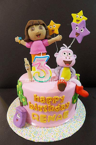 Dora the explorer cake - Cake by annacupcakes