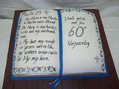 Bible Cake - Cake by Willene Clair Venter