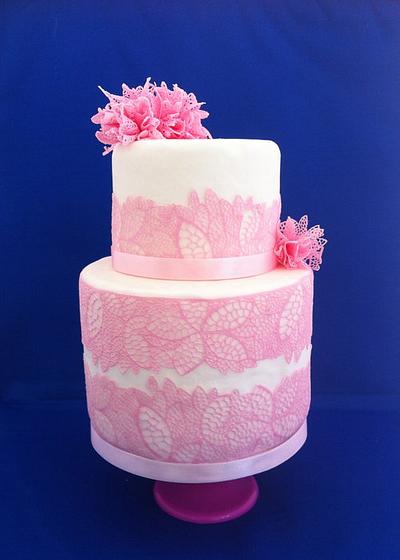 Wedding cake - Cake by Sonia