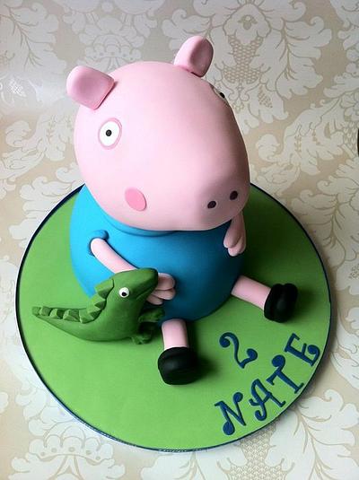 george pig - Cake by Liah curtis