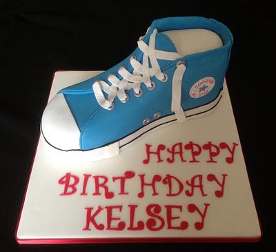 Converse boot - Cake by Cherry Delbridge