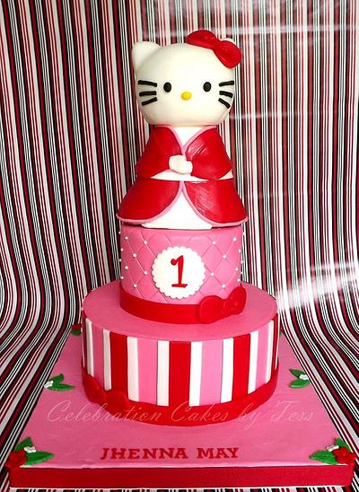 Hello Kitty Cake for Jhenna May - Cake by Maria