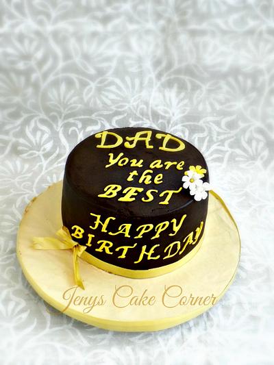Love you Dad !!! - Cake by Jeny John