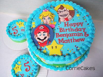 Mario Bros. - Cake by Corrie