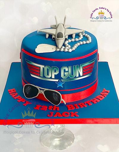 Top gun cake - Cake by Elaine Bennion (Cake Genie, Cakes by Elaine)