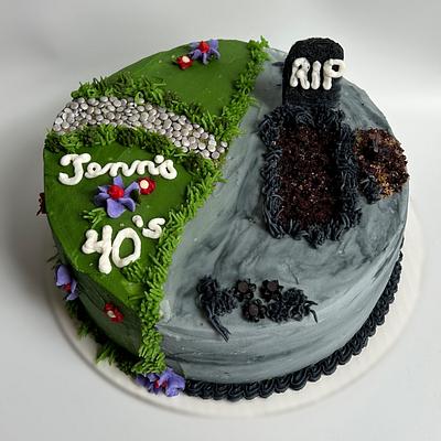Death to the 40’s - Cake by Wendy Army