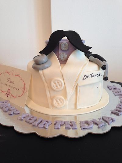 Birthday cake for doctor  - Cake by Rana