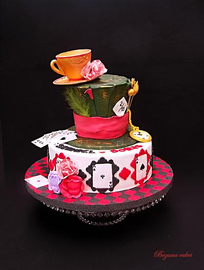 Alice in Wonderland - Cake by Zuzana Bezakova