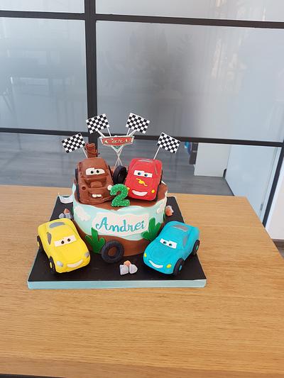 cars theme cake - Cake by Malic Alice