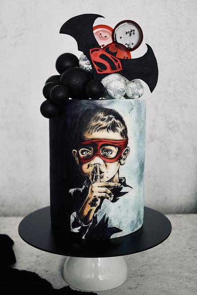 Little Superman - Cake by tomima