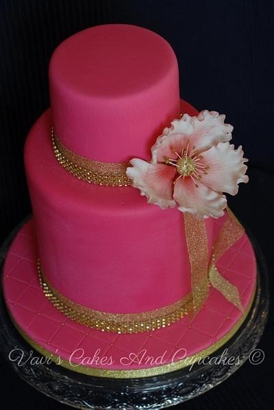 Simple And Elegant 50th - Cake by Vavi
