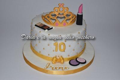 Fashion princess cake - Cake by Daria Albanese