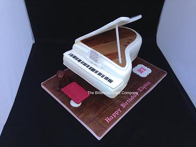 Grand Piano Cake - Cake by The Billericay Cake Company
